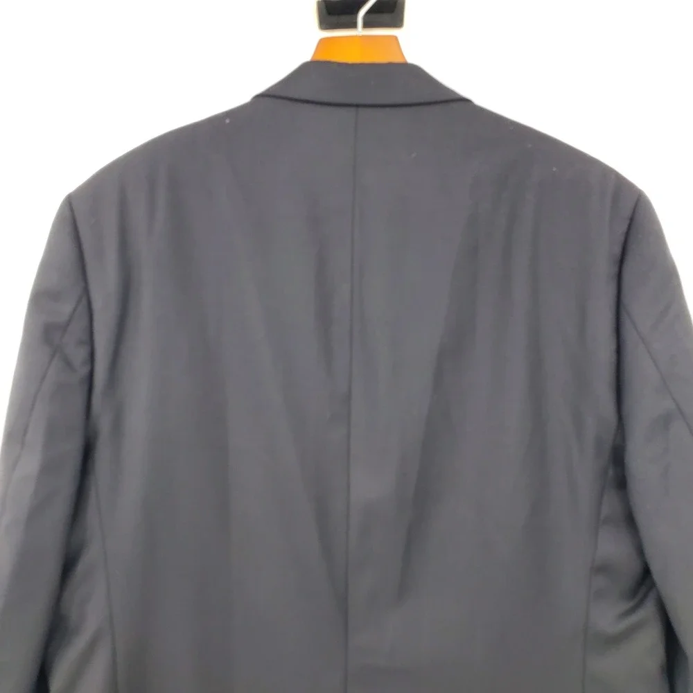Lauren Ralph Lauren Mens 42R Black Ultraflex Wool Blazer Suit Jacket Loomis NEW